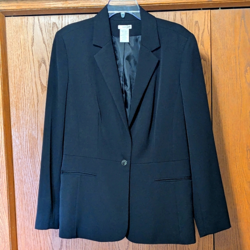 Blazer, black, size 14 Tall